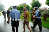 P1000716 Mankini man with police